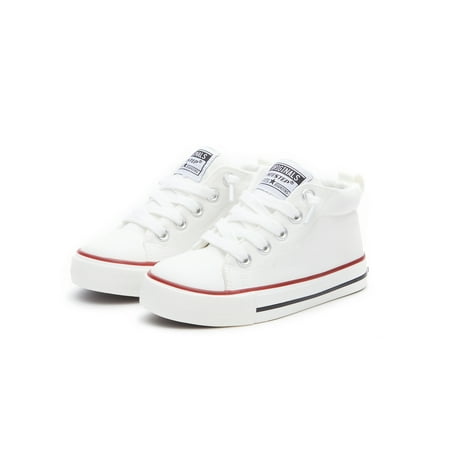 Weestep Toddler Little Kid Boys and Girls Slip On Mid Top Sneakers(13 Little Kid White)
Weestep Toddler Little Kid Boys and Girls Slip On Mid Top Sneakers(13 Little Kid White)