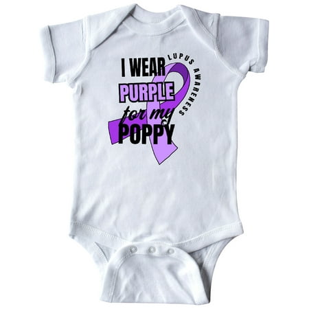 Inktastic I Wear Purple For My Poppy Lupus Awareness Gift Baby Boy or Baby Girl Bodysuit
Inktastic I Wear Purple For My Poppy Lupus Awareness Gift Baby Boy or Baby Girl Bodysuit
