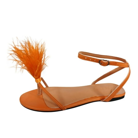 Summer Fashion Womens Casual Shoes Breathable Outdoor Leisure Roman Sandals PU Orange sandals for Women
Summer Fashion Womens Casual Shoes Breathable Outdoor Leisure Roman Sandals PU Orange sandals for Women