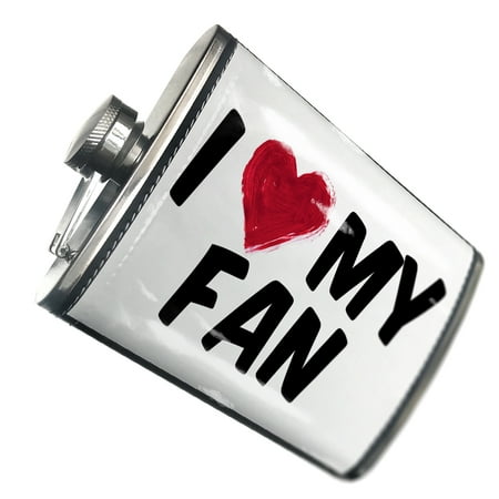 NEONBLOND Flask I heart love my Fan