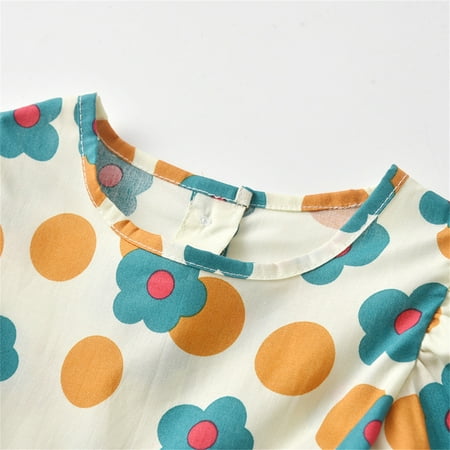 B91xZ Girls Dresses Toddler Baby Girls Dress Summer Beach Floral Short Sleeve Ruffle A Line Swing Casual Dresses For Kids Yellow Size 3-4 Years
B91xZ Girls Dresses Toddler Baby Girls Dress Summer Beach Floral Short Sleeve Ruffle A Line Swing Casual Dresses For Kids Yellow Size 3-4 Years
