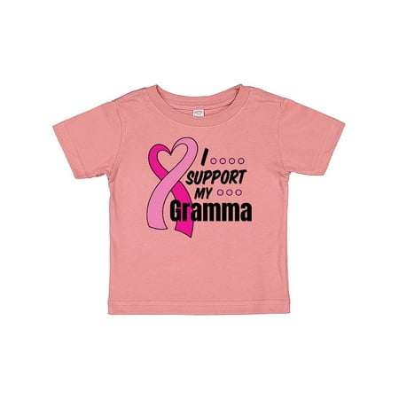 Inktastic Breast Cancer Awareness I Support My Gramma with Pink Ribbon Gift Baby Boy or Baby Girl T-Shirt
Inktastic Breast Cancer Awareness I Support My Gramma with Pink Ribbon Gift Baby Boy or Baby Girl T-Shirt