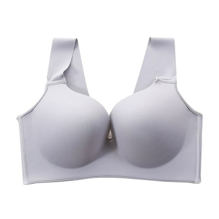 Non-Marking Large Size Bra Underwear Ultra-Thin Smooth Surface Without Steel Ring Full Cup Anti-Sagging Bra for Women Silver Gray 46/105D
Non-Marking Large Size Bra Underwear Ultra-Thin Smooth Surface Without Steel Ring Full Cup Anti-Sagging Bra for Women Silver Gray 46/105D