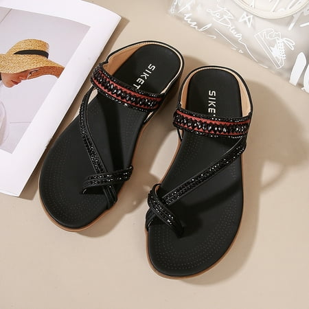Women‘s Comfortable Wedge Heel Slides Sandals Faux Leather Buckle Strappy Toe Sandals Women‘s Footwear
Women‘s Comfortable Wedge Heel Slides Sandals Faux Leather Buckle Strappy Toe Sandals Women‘s Footwear