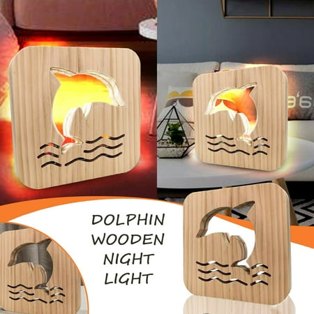 Kokovifyves Small Appliances on Sale or Clearence Dolphin Night Light World Wooden Usb 3D Vision Table Lamp Bed Room Decor
Kokovifyves Small Appliances on Sale or Clearence Dolphin Night Light World Wooden Usb 3D Vision Table Lamp Bed Room Decor