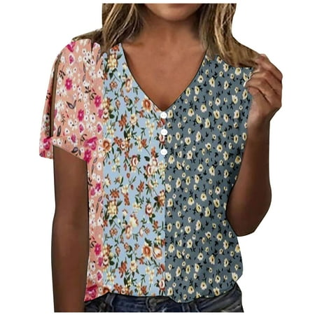 kakina CMSX Plus Size top Clearance Women Summer Gradient Print Regular V Neck Women Short Sleeves Top
kakina CMSX Plus Size top Clearance Women Summer Gradient Print Regular V Neck Women Short Sleeves Top