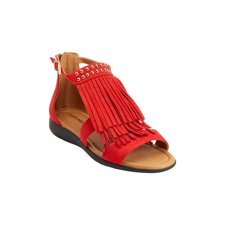 Comfortview Women s Wide Width The Carmella Sandal Sandal