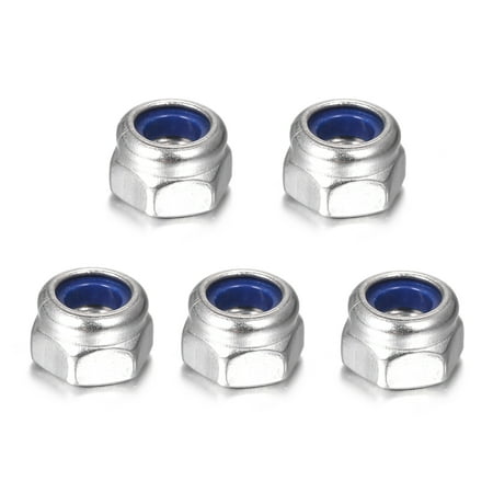 Yabuy DIN985 304 Stainless Steel Nylon Flange Nut Hexagonal -skid Nuts