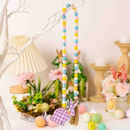 iMESTOU Clearance Under 10 Easter Decor Easter Gift Easter Supplies Hanging Ornaments Easter Decorative Articles Easter Beads String Checker Printing Rabbit Wooden Pendant Colorful Beads
iMESTOU Clearance Under 10 Easter Decor Easter Gift Easter Supplies Hanging Ornaments Easter Decorative Articles Easter Beads String Checker Printing Rabbit Wooden Pendant Colorful Beads