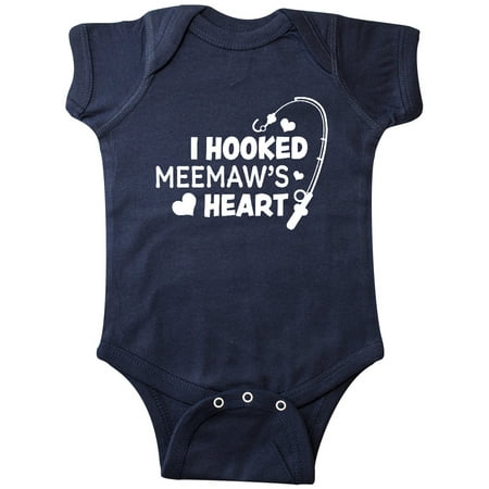 Inktastic I Hooked Meemaw s Heart with Fishing Rod Gift Baby Boy or Baby Girl Bodysuit
Inktastic I Hooked Meemaw s Heart with Fishing Rod Gift Baby Boy or Baby Girl Bodysuit