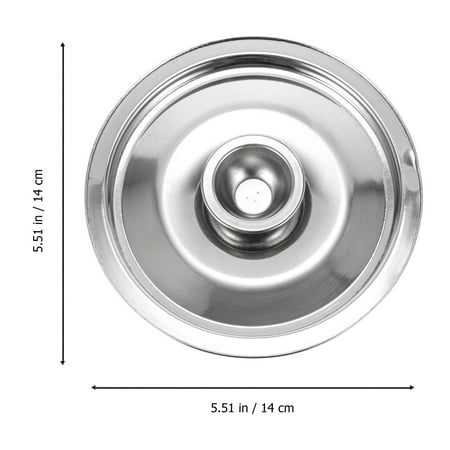 Pot Lid 1Pc 14cm Stainless Steel Seasoning Pot Cover Household Home Seasoning Pot Lid
Pot Lid 1Pc 14cm Stainless Steel Seasoning Pot Cover Household Home Seasoning Pot Lid