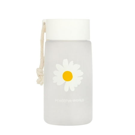 500ml Creative Frosted Plastic Travel Tea Cup Small Daisy Transparent Water Bottles FROSTED A FLOWER
500ml Creative Frosted Plastic Travel Tea Cup Small Daisy Transparent Water Bottles FROSTED A FLOWER