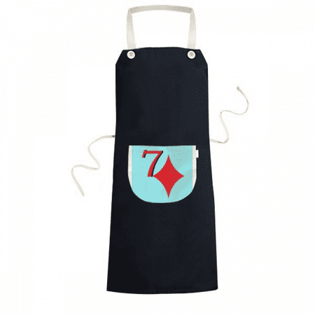 wealth neptune 7 poker apron bib sarong cooking baking kitchen pocket pinafore