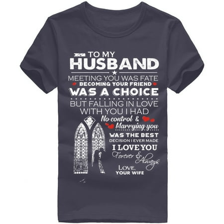 Ladies Tops And Blouses Tops For My Husband Printing Unisex T-Shirt Short Sleeve Tops Round-Neck Maternity Shirts Dark Gray L
Ladies Tops And Blouses Tops For My Husband Printing Unisex T-Shirt Short Sleeve Tops Round-Neck Maternity Shirts Dark Gray L