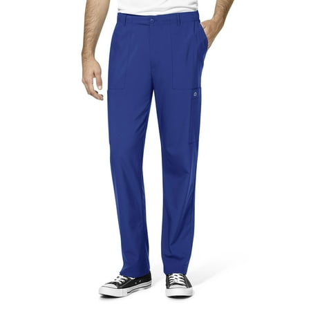 WonderWink W123 5355-Men s Flat Front Cargo Scrub Pant