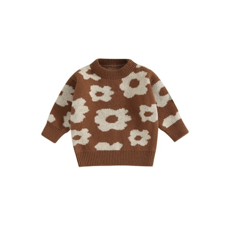 Acuteok Toddler Baby Girl Fall Sweater Flower Print O-neck Sweatshirt Long Sleeve Tops Pullovers Autumn Winter Clothes
Acuteok Toddler Baby Girl Fall Sweater Flower Print O-neck Sweatshirt Long Sleeve Tops Pullovers Autumn Winter Clothes