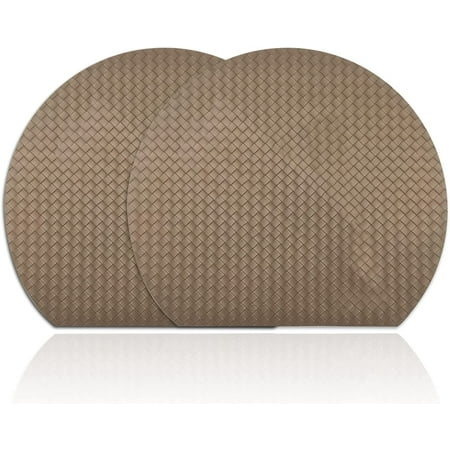 FYBD 2pcs Placemats Khaki Woven Leather Placemats Non-Slip Washable Stain Resistant For Kitchen Table
FYBD 2pcs Placemats Khaki Woven Leather Placemats Non-Slip Washable Stain Resistant For Kitchen Table