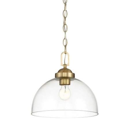 Designers Fountain - One Light Pendant - Knoll - One Light Down Pendant-Brushed