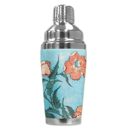 Mugzie brand 16-Ounce Cocktail Shaker with Insulated Wetsuit Cover - Hokusai: Poppies
Mugzie brand 16-Ounce Cocktail Shaker with Insulated Wetsuit Cover - Hokusai: Poppies
