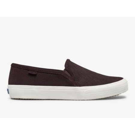 Keds Double Decker Suede Slip On Sneaker Women Burgundy