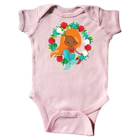 Inktastic Christmas Mermaid with Orange Hair and Floral Wreath Gift Baby Boy or Baby Girl Bodysuit
Inktastic Christmas Mermaid with Orange Hair and Floral Wreath Gift Baby Boy or Baby Girl Bodysuit