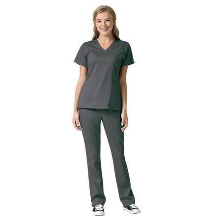 WonderWink Pro Women s 4 Pocket V-Neck Top & Moderate Flare Leg Cargo Pant Scrub Set
WonderWink Pro Women s 4 Pocket V-Neck Top & Moderate Flare Leg Cargo Pant Scrub Set