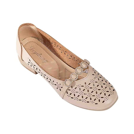 TUOBARR Wedge Shoes for Women Women s Sandals Soft Sole Hollow Comfortable Slippers Breathable Non Slip Sandals Khaki
TUOBARR Wedge Shoes for Women Women s Sandals Soft Sole Hollow Comfortable Slippers Breathable Non Slip Sandals Khaki