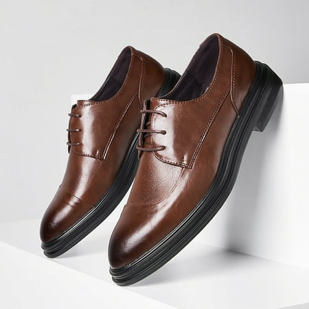 LYCAQL Men Shoes Men s Business Attire Casual Shoes British Pointed Solid Color Lace Up Leather Shoes Skate Shoes Men Leather (Brown 10.5)
LYCAQL Men Shoes Men s Business Attire Casual Shoes British Pointed Solid Color Lace Up Leather Shoes Skate Shoes Men Leather (Brown 10.5)