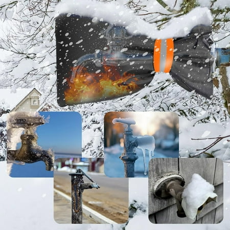 Christmas Outdoor Faucet Cover For Winter Thicker Insulated Outside Faucet Protector 3 Size For Faucet Reusable Outdoor Tap Winter Cover With Orange Reflective Strips 420D Cloth
Christmas Outdoor Faucet Cover For Winter Thicker Insulated Outside Faucet Protector 3 Size For Faucet Reusable Outdoor Tap Winter Cover With Orange Reflective Strips 420D Cloth