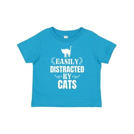 Inktastic Easily Distracted by Cats Gift Toddler Boy or Toddler Girl T-Shirt
Inktastic Easily Distracted by Cats Gift Toddler Boy or Toddler Girl T-Shirt