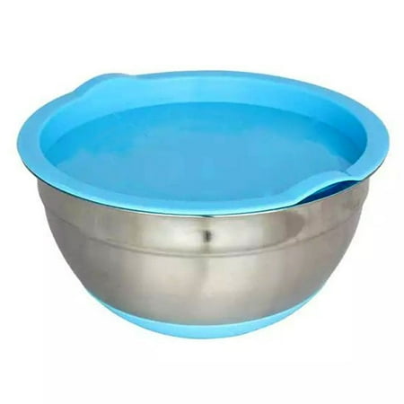 Stainless Steel Bowl with Sealing Cover without Magnetic Thickening Silicone Bottom Salad Pot Baking Egg Kitchen Utensils New
Stainless Steel Bowl with Sealing Cover without Magnetic Thickening Silicone Bottom Salad Pot Baking Egg Kitchen Utensils New