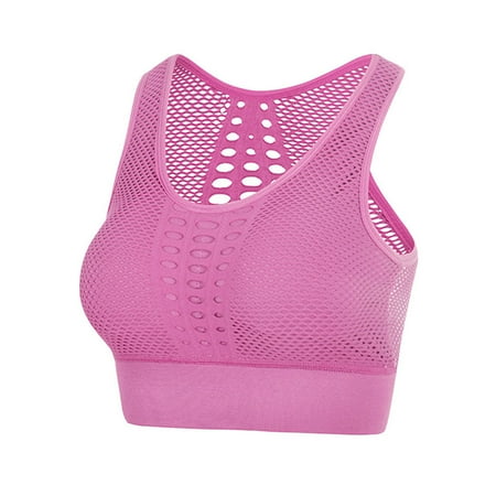 Women Running Seamless Sports Bra Padded Fitness Workout Vest Yoga Hollow Out Tops
Women Running Seamless Sports Bra Padded Fitness Workout Vest Yoga Hollow Out Tops