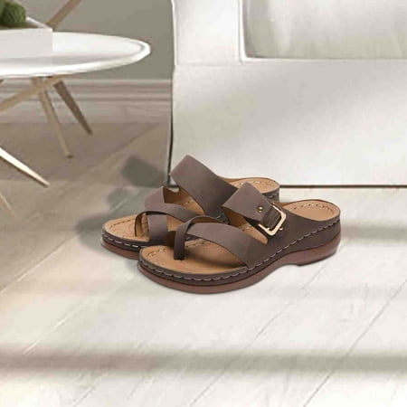 Njoeus Summer Casual All Over Sandals Platform Slippers With Wedge Heel Metal Buckle
Njoeus Summer Casual All Over Sandals Platform Slippers With Wedge Heel Metal Buckle