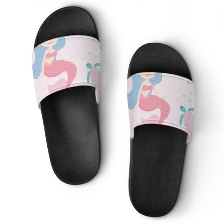 GZHJMY Stylish Slides for Women Men Mermaid and Turtle under The Pink Sea Soft Flexible Slip-on Sandals Slippers
GZHJMY Stylish Slides for Women Men Mermaid and Turtle under The Pink Sea Soft Flexible Slip-on Sandals Slippers