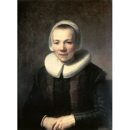Portrait of B. Martens Doomer Poster Print by Rembrandt Van Rijn