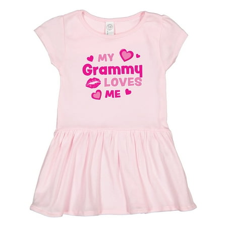 Inktastic Valentine s Day My Grammy Loves Me Hearts and Lips Gift Toddler Girl Dress
Inktastic Valentine s Day My Grammy Loves Me Hearts and Lips Gift Toddler Girl Dress