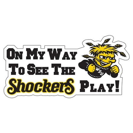 Wichita State Magnet (ON MY WAY TO SEE THE SHOC (17 ) 17 in)