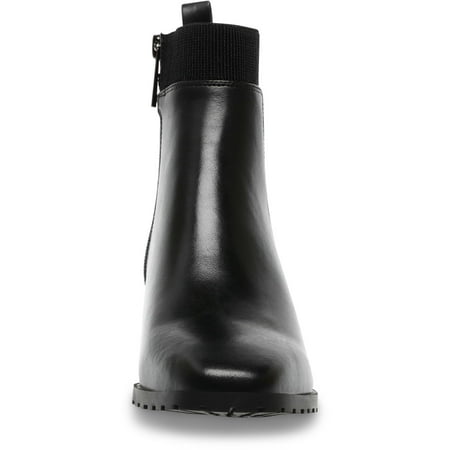 Anne Klein Womens CADY Leather Casual Ankle Boots