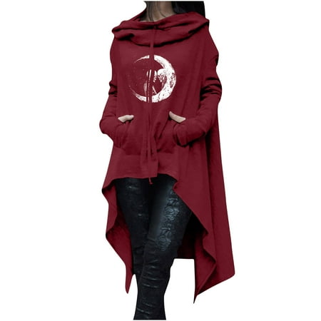 Ziloco Women Plus Size Casual Long Sleeve Loose Printed Medium And Long Tops Hooded Sweatshirts Women Blouse fall shirts for women 2022 maternity tops Red L
Ziloco Women Plus Size Casual Long Sleeve Loose Printed Medium And Long Tops Hooded Sweatshirts Women Blouse fall shirts for women 2022 maternity tops Red L