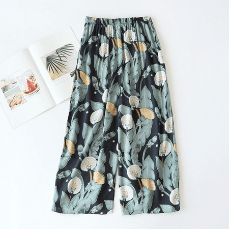 Xerarch Capri Pants Women s Summer Thin Cool Cotton Pajamas Have Side Pockets To Wear Sunscreen Home Pants Seven Point Wide Leg Pants
Xerarch Capri Pants Women s Summer Thin Cool Cotton Pajamas Have Side Pockets To Wear Sunscreen Home Pants Seven Point Wide Leg Pants