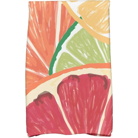 Simply Daisy 18 x 30 Lemonade Geometric Print Kitchen Towels