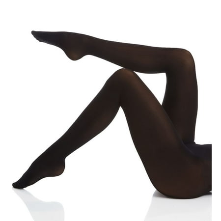 Women s EuroSkins 215 Run Resistant Comfort Waist Footed Tights (Black L/XL)