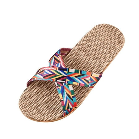 Slippers for Women Slippers for Fashion Ladies Women Breathable Bohemia Beach Slip On Shoes Flats Casual Sandals Womens Slippers Pu Multicolor 35-36
Slippers for Women Slippers for Fashion Ladies Women Breathable Bohemia Beach Slip On Shoes Flats Casual Sandals Womens Slippers Pu Multicolor 35-36
