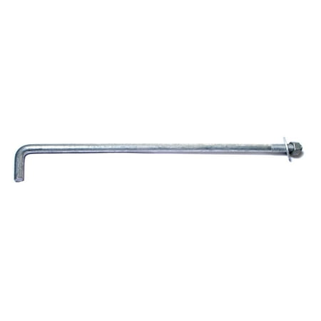 3/8 -16 x 12 Hot Dip Galvanized Anchor Bolts BABS-129 (25 pcs.)