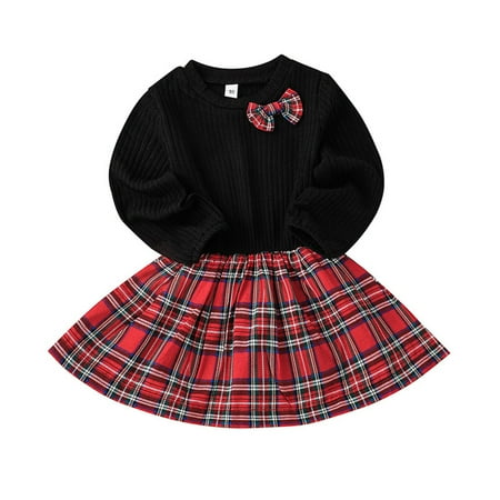 nsendm Preemie Dress Toddler Girls Children Dress Princess Dress Bow Knit Strip Patchwork Checkered Girls Plaid Dress Dress Black 3-4 Years
nsendm Preemie Dress Toddler Girls Children Dress Princess Dress Bow Knit Strip Patchwork Checkered Girls Plaid Dress Dress Black 3-4 Years