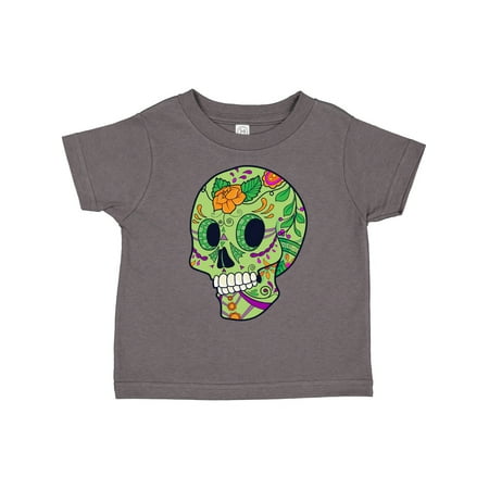 Inktastic Halloween Day of the Dead Green Sugar Skull with Flowers Gift Toddler Boy or Toddler Girl T-Shirt
Inktastic Halloween Day of the Dead Green Sugar Skull with Flowers Gift Toddler Boy or Toddler Girl T-Shirt