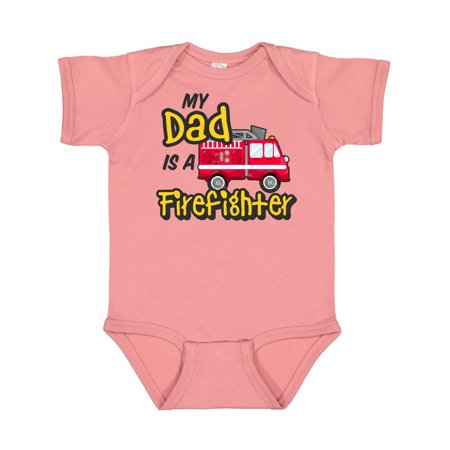 Inktastic My Dad is a Firefighter with Fire Truck Gift Baby Boy or Baby Girl Bodysuit
Inktastic My Dad is a Firefighter with Fire Truck Gift Baby Boy or Baby Girl Bodysuit