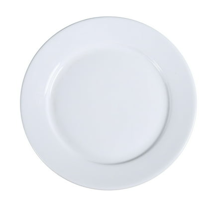 Abco Round Plate 14 Dia. Porcelain White 3 packs