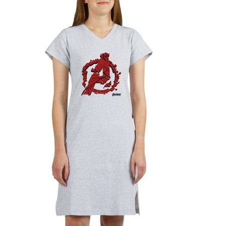 CafePress - Avengers Endgame Red Logo - Women s Nightshirt