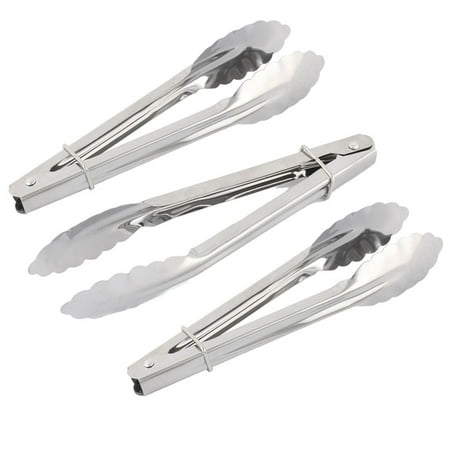 Unique Bargains Kitchen Metal Salad Ice Cake Bread Food Tong Clip Clamp Silver Tone 3 Pcs
Unique Bargains Kitchen Metal Salad Ice Cake Bread Food Tong Clip Clamp Silver Tone 3 Pcs